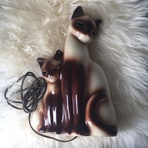 Mid century Kron Siamese Cat Lamp